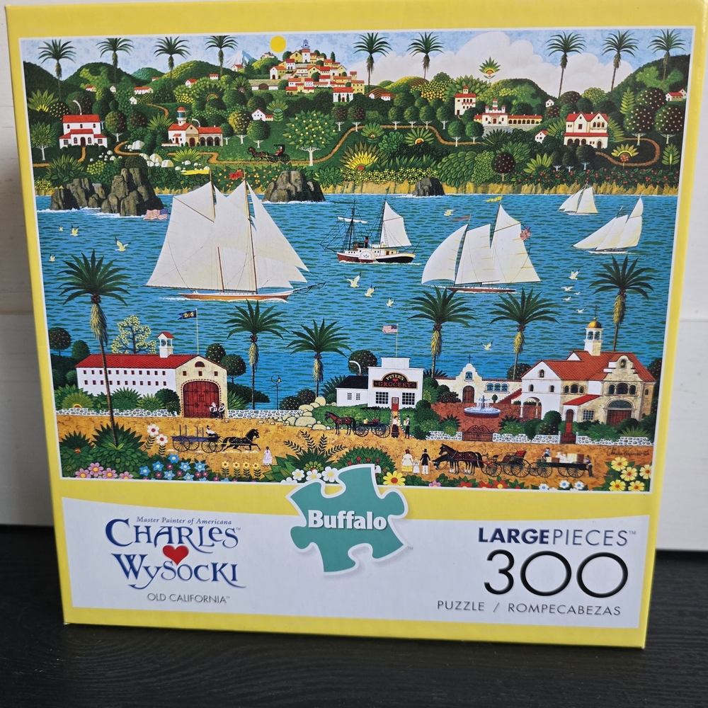 Charles Wysocki "Old California" Buffalo Games 300-Piece Jigsaw Puzzle